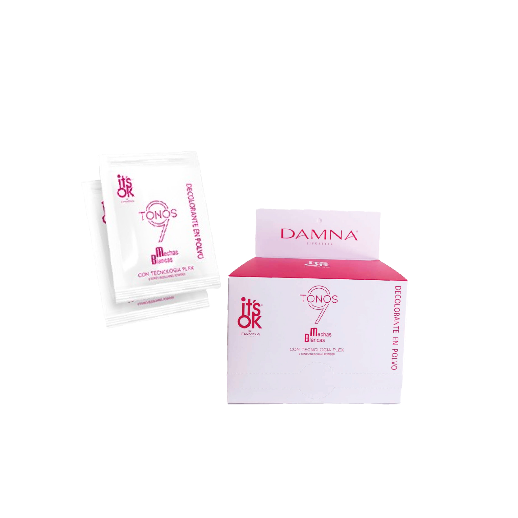 SACHET POLVO DECOLORANTE 9 TONOS CON TECN OLOGIA PLEX